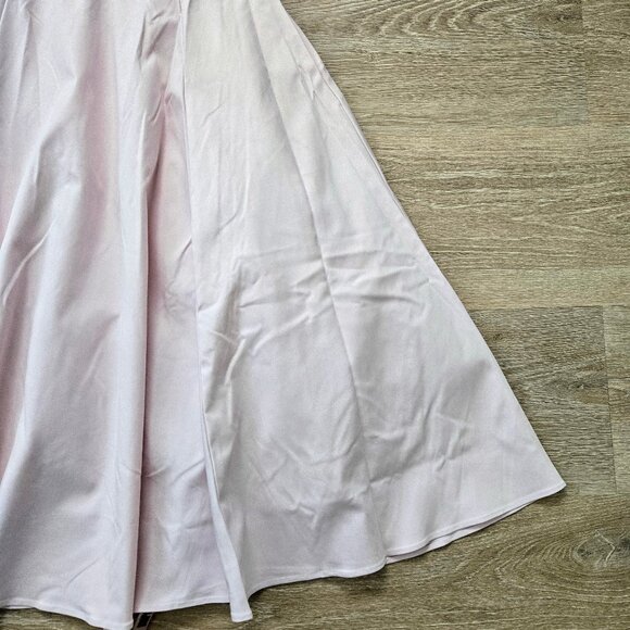 NWT HOUSE OF CB Rita Midi Skirt, Ballet Slipper Pink, High-Waisted 🌸Size XS🌸 - Picture 8 of 17